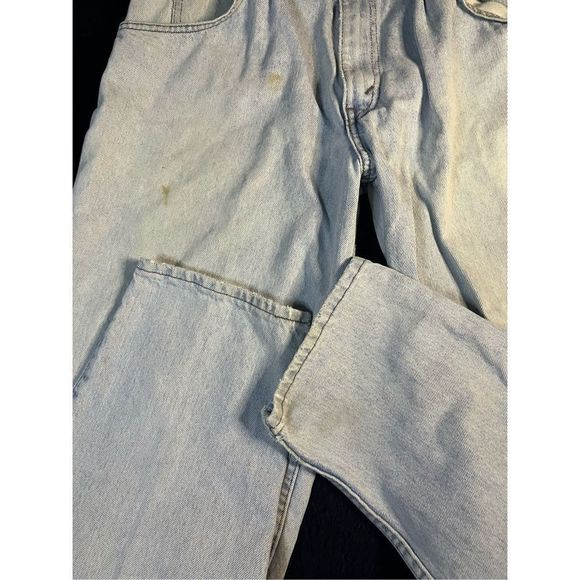 Vintage 90s Levi’s Silvertab Baggy Skater Hip Hop Jeans Sz 34x30 CL2 - Picture 8 of 15